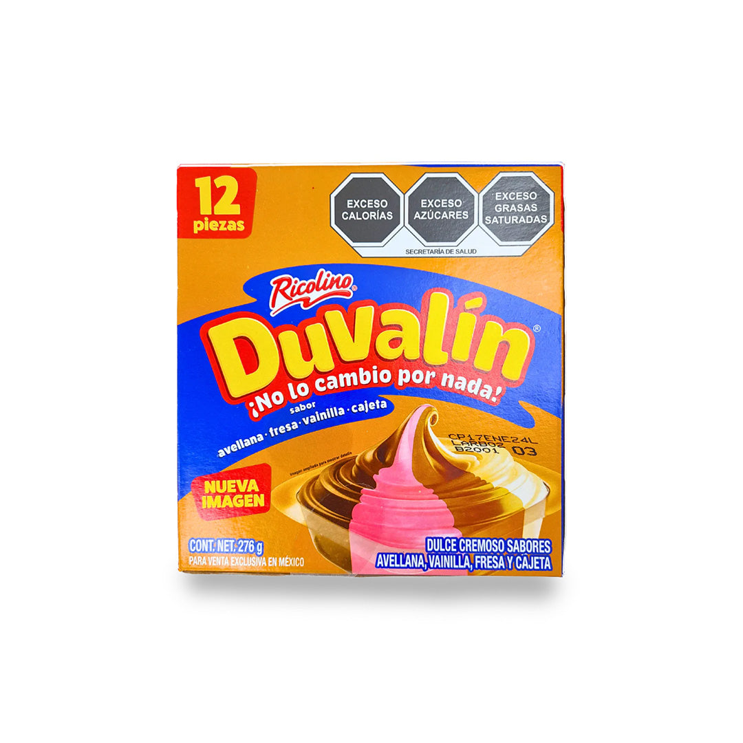 Dulces Ricolino Duvalin 4 Sabores 276 Gr