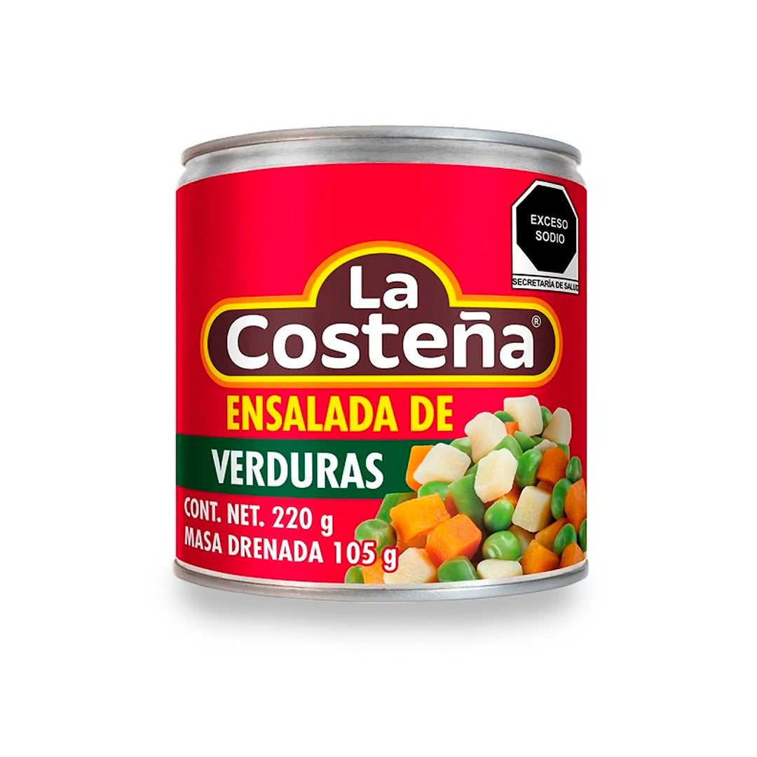Ensaladas Costeña Verduras 220 Gr