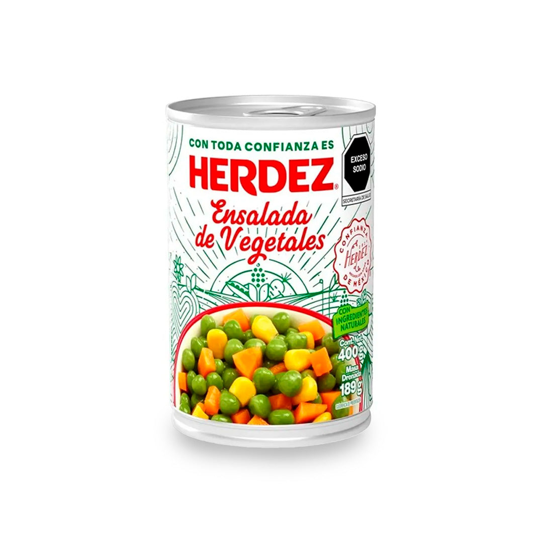 Ensaladas Herdez De Vegetales 400Gr.