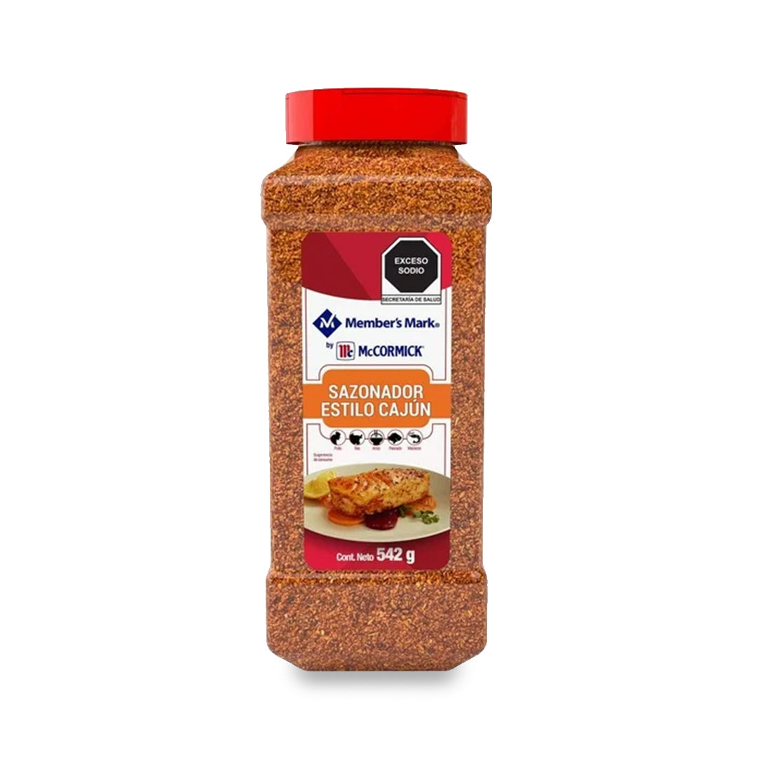 Especias Frasco Members Sazonador Cajun 542Gr