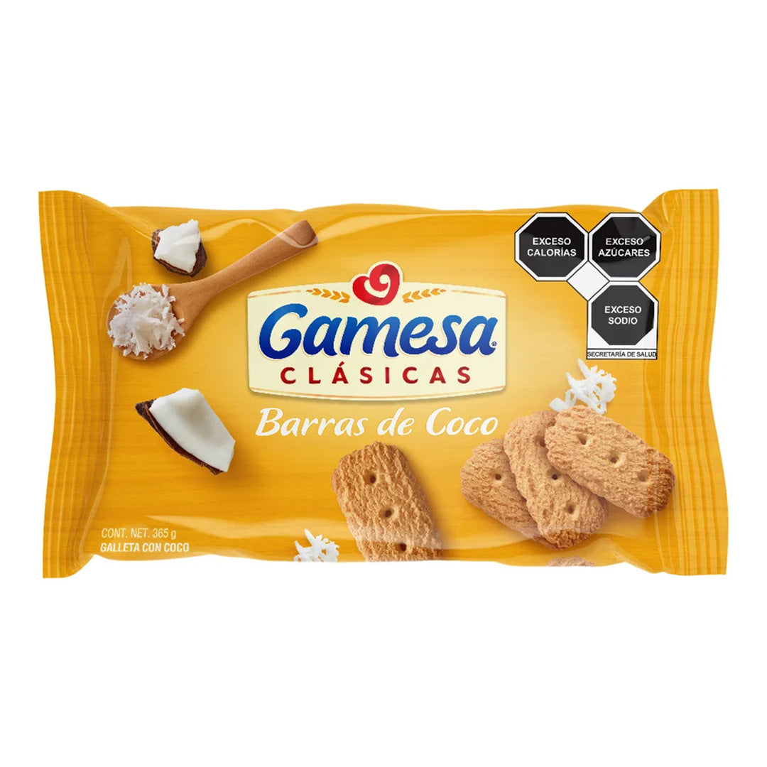 Galletas Cuetara Barra De Coco Charola 212 Gr