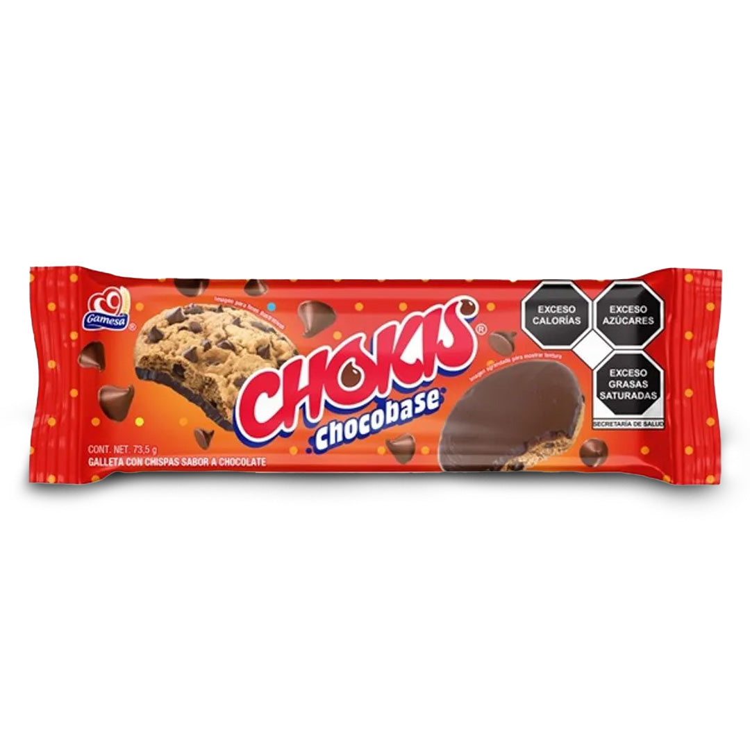 Galletas Gamesa Chokis Chocobase 73.5 Gr