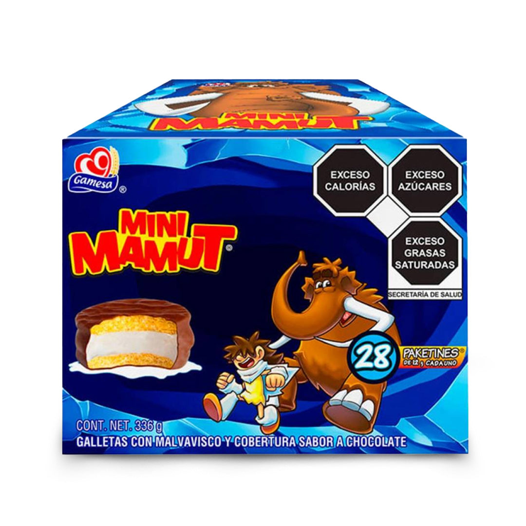 Galletas Gamesa Mamut Mini 28/12/336 Gr
