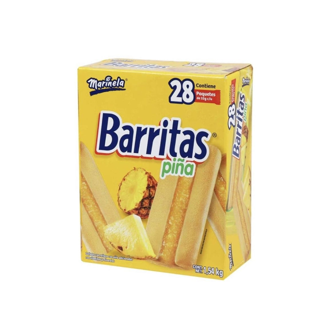 Galletas Marinela Barritas Piña 55G
