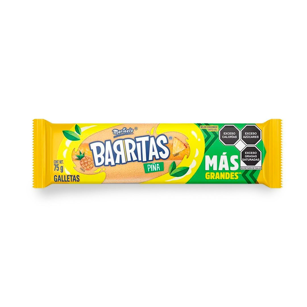 Galletas Marinela Barritas Piña 75 Gr