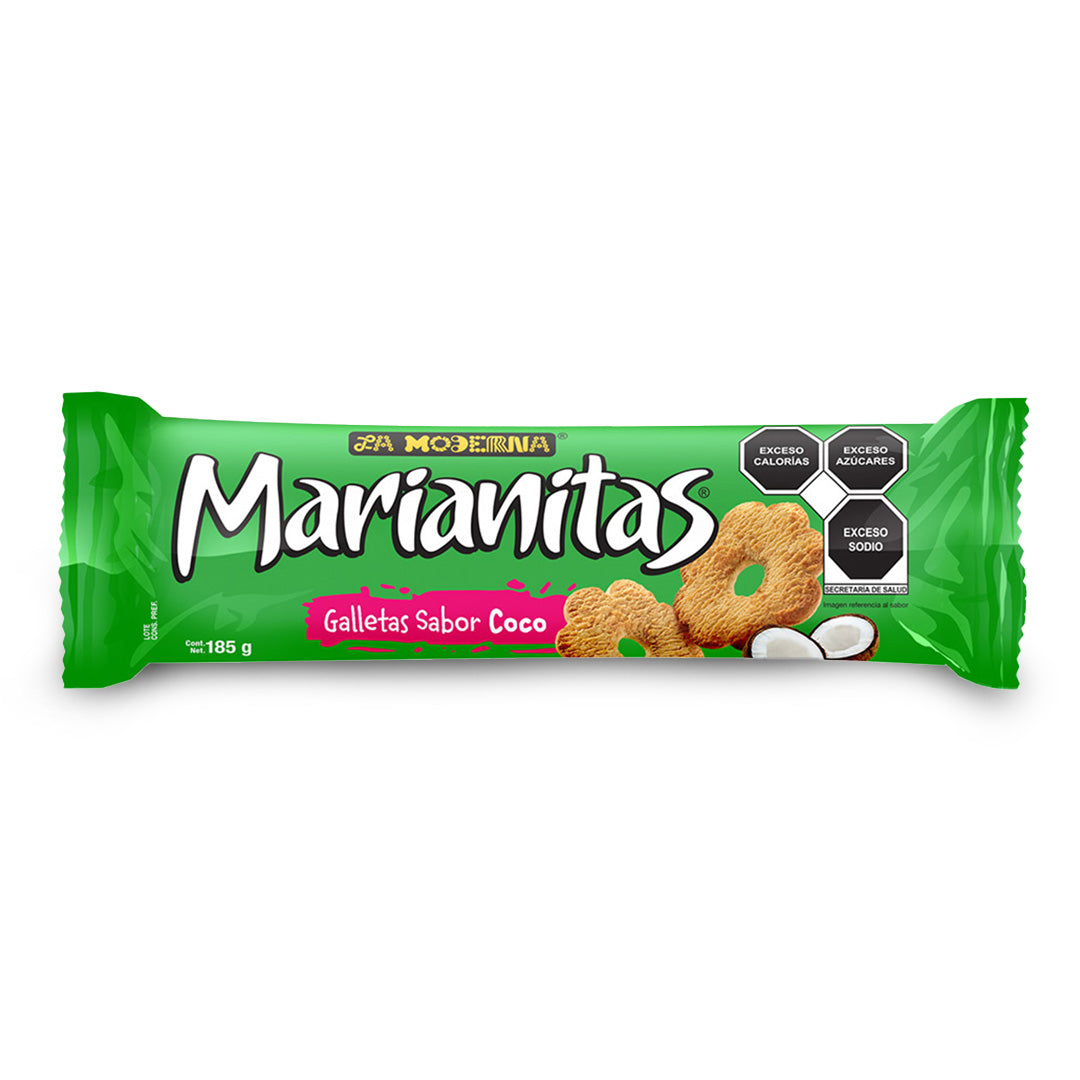 Galletas Moderna Marianitas Coco 185Gr