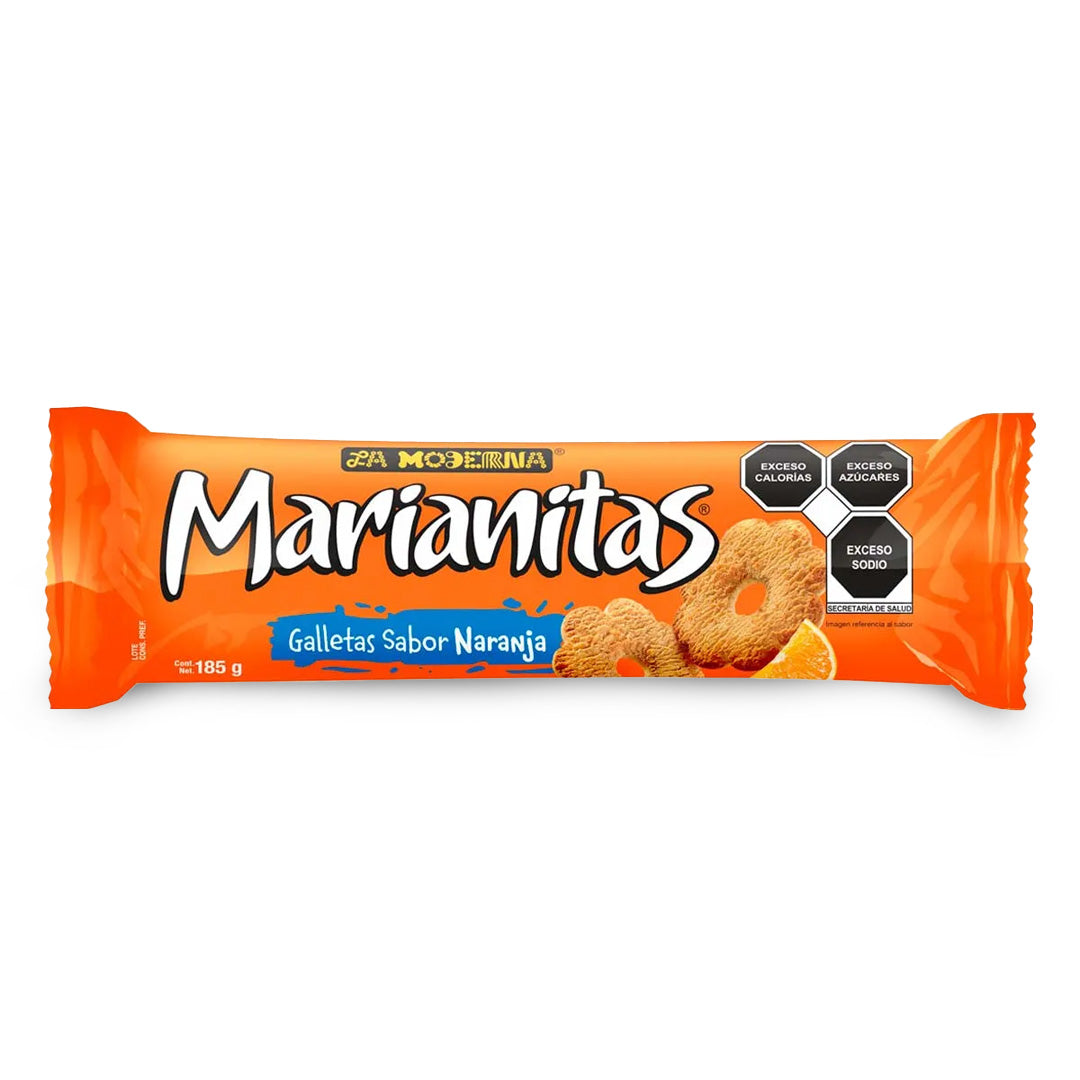 Galletas Moderna Marianitas Naranja 185Gr