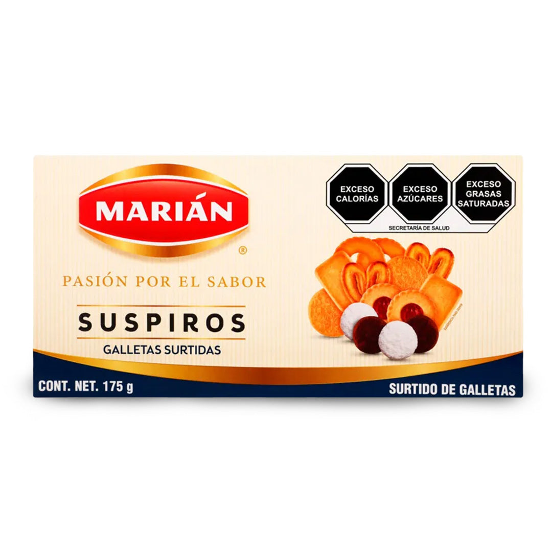 Galletas Suspiros Variedad Cajita Pz