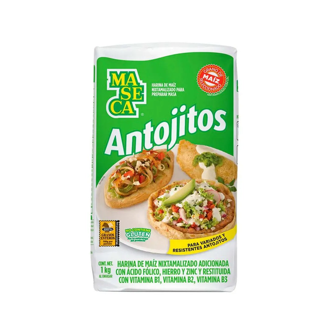 Harina De Maiz Maseca Antojitos 1Kg