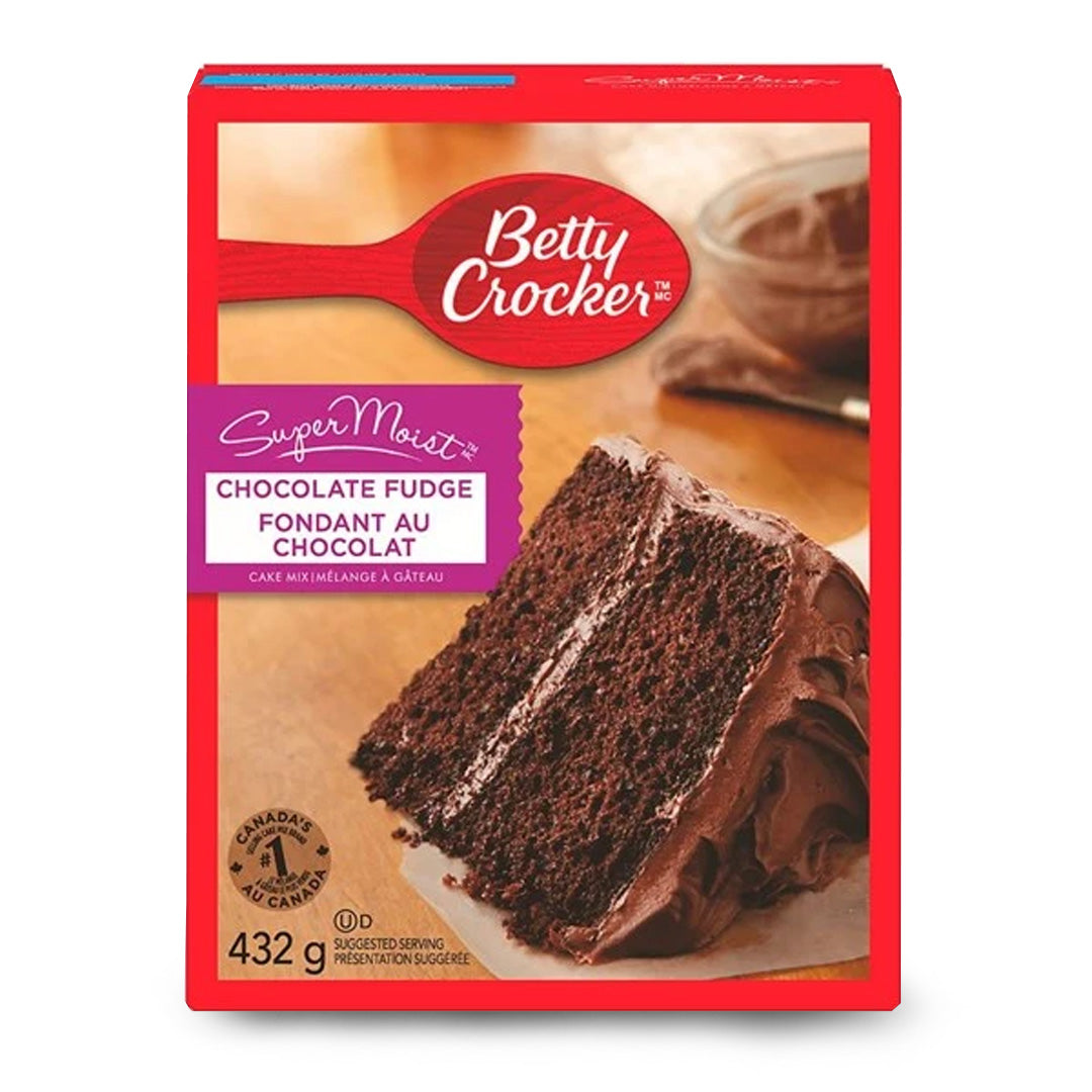 Harina Para Pastel Betty Crocker Chocolate Fudge 432Gr