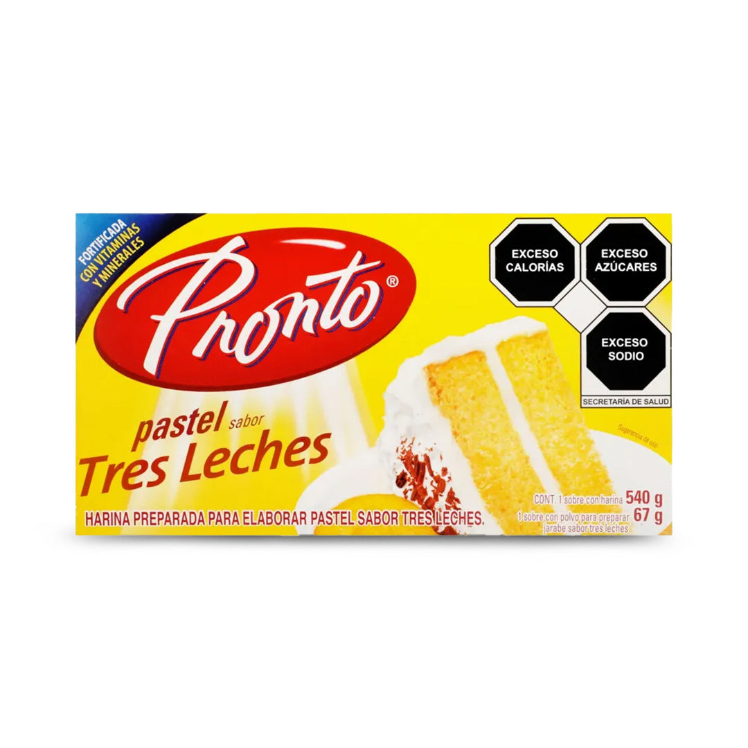 Harina Para Pastel Pronto 3 Leches 540 Gr
