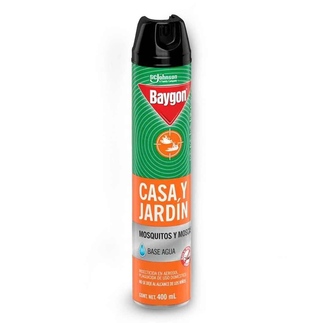 Insecticidas Baygon Casa Y Jardin 400Ml