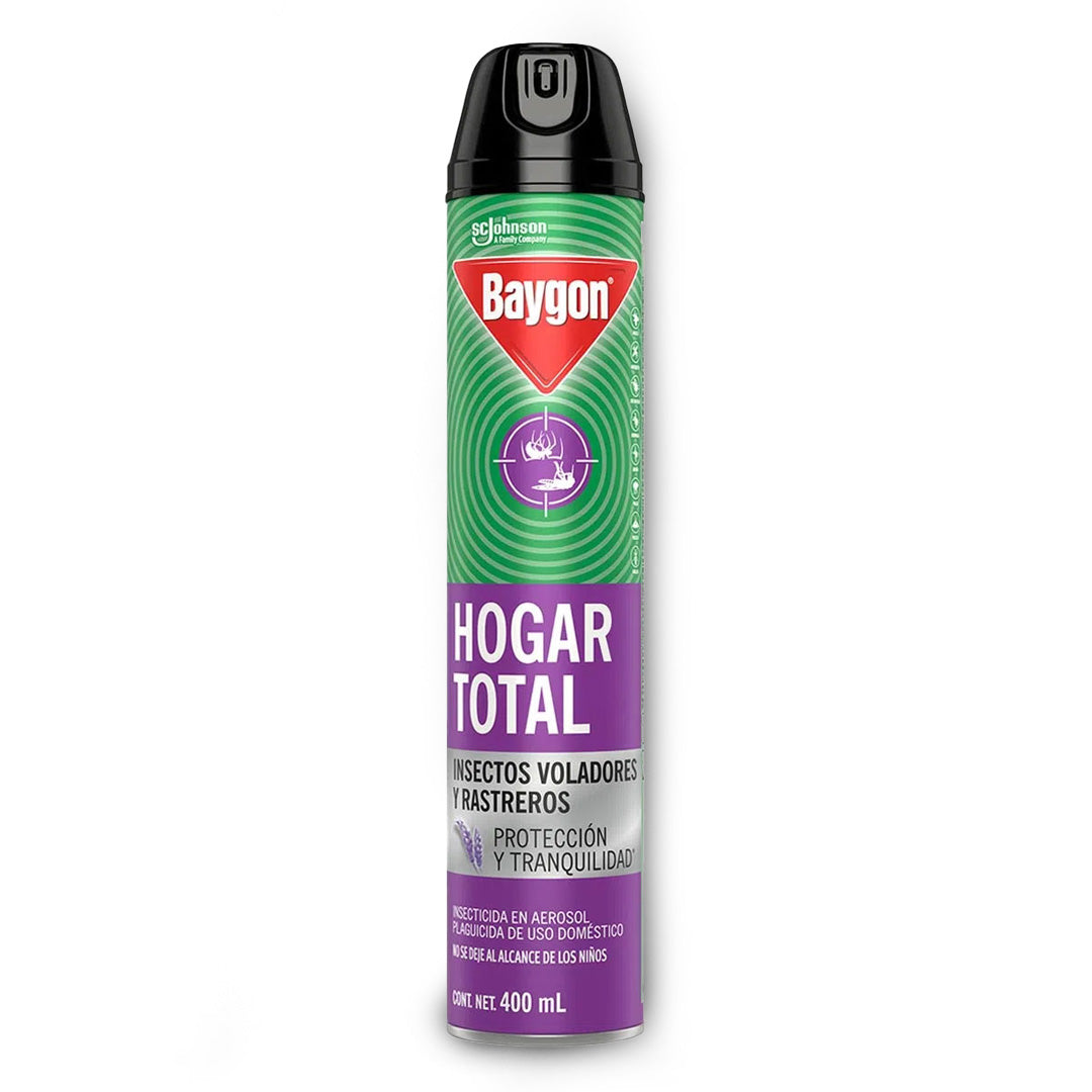 Insecticidas Baygon Hogar Total 400 Ml Pz