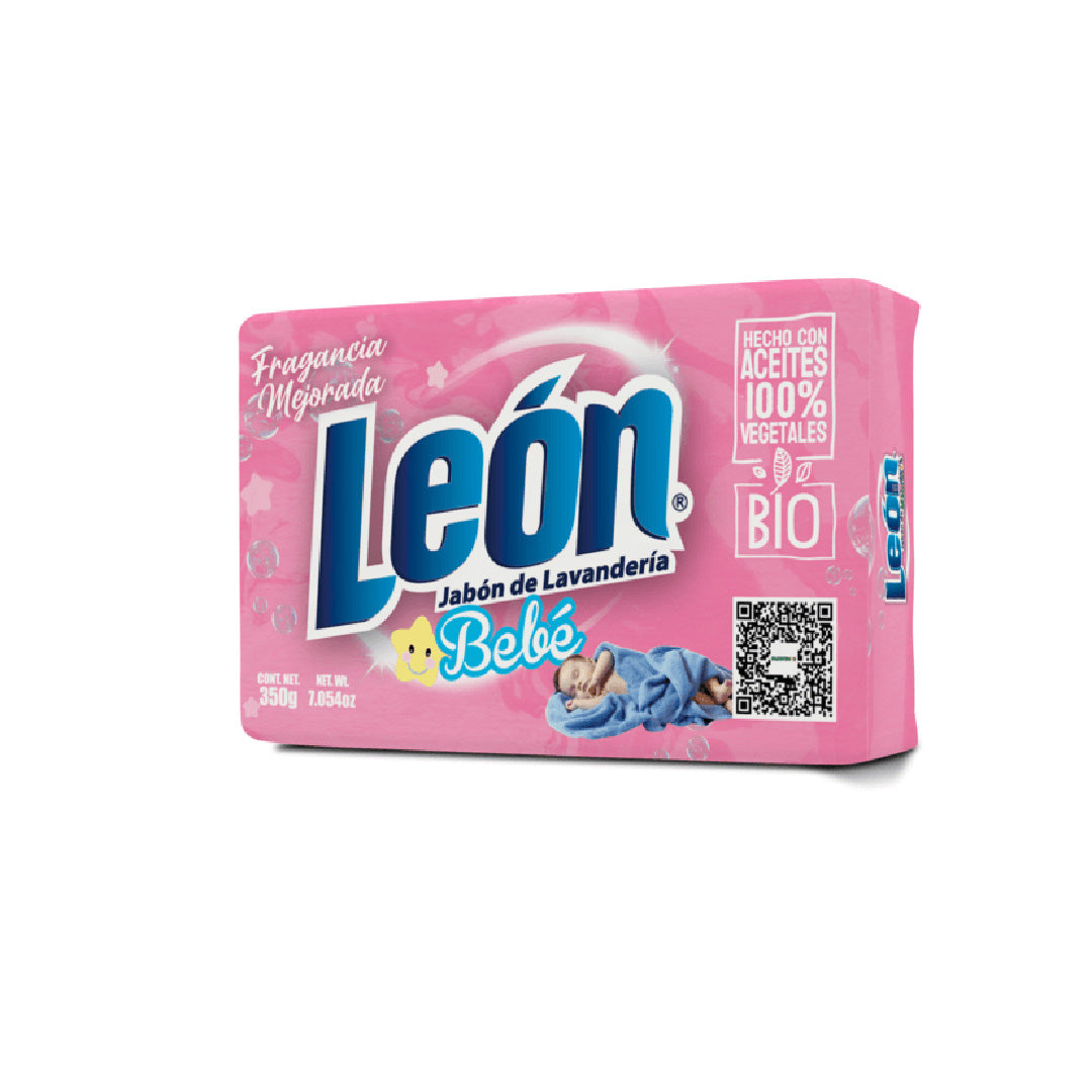 Jabon Lavanderia Leon Bebe 350 Gr