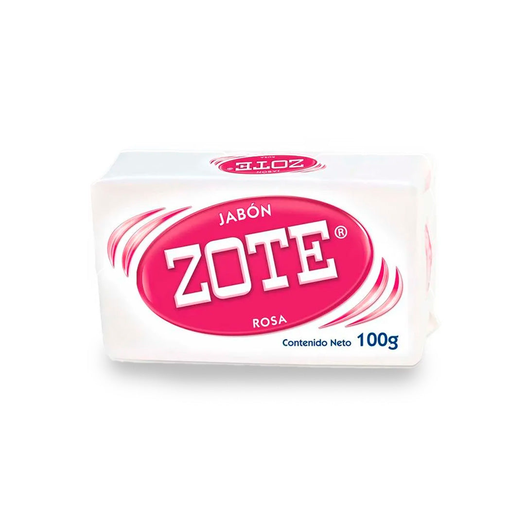 Jabon Lavanderia Zote Rosa 100 Gr