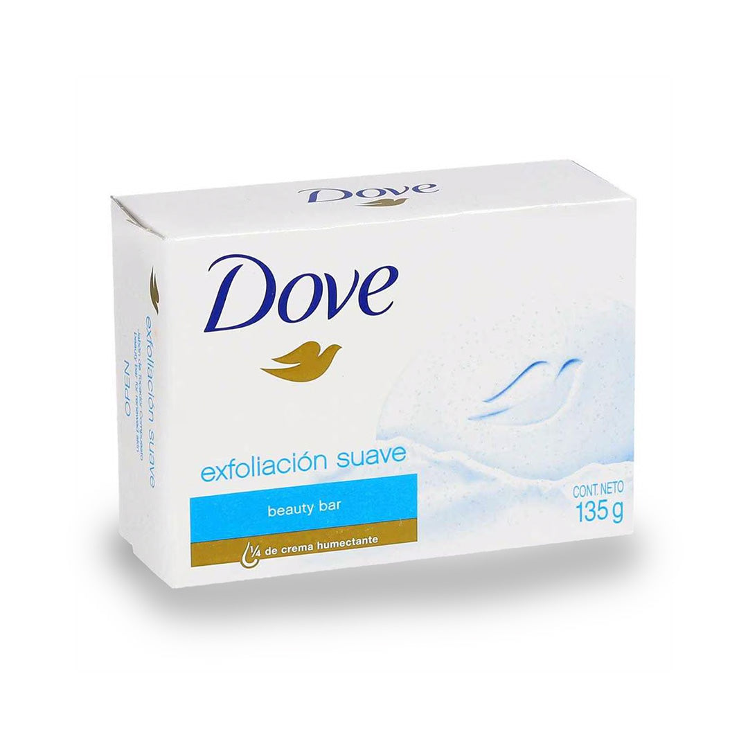 Jabon De Baño Dove Exfoliacion Suave 135Gr