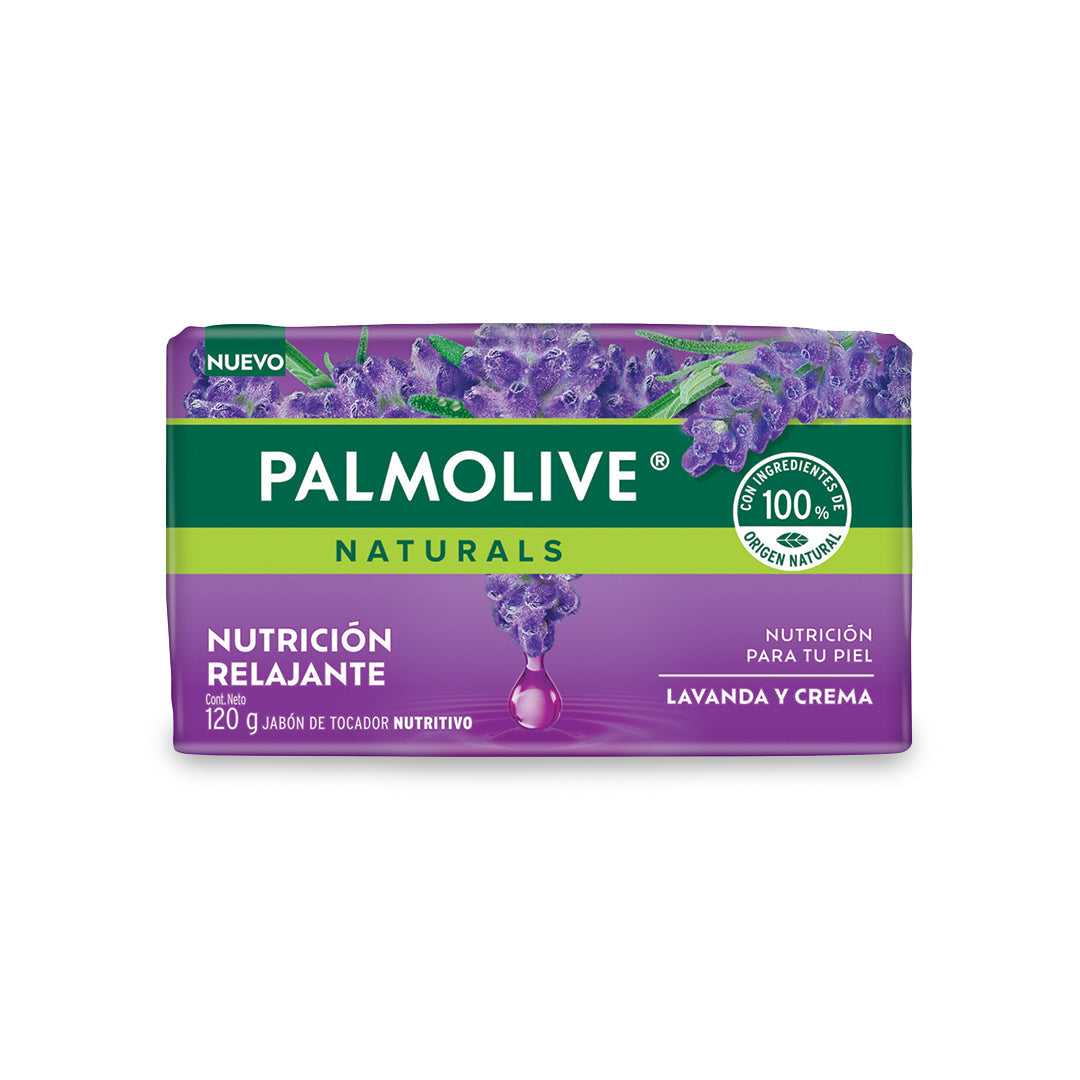 Jabon De Baño Palmolive Lavanda Y Crema 120 Gr