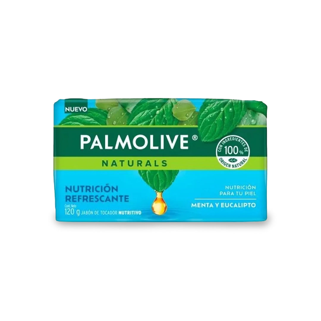 Jabon De Baño Palmolive Menta Y Eucalipto 120 Gr