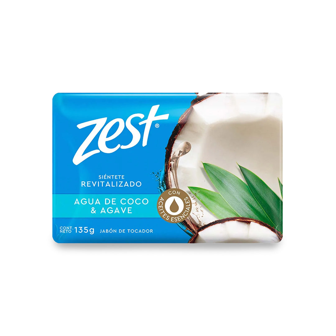 Jabon De Baño Zest Agua De Coco 135 Gr