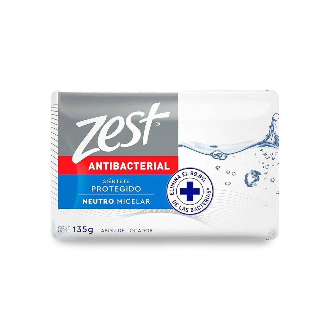 Jabon De Baño Zest Neutro Micelar 135 Gr