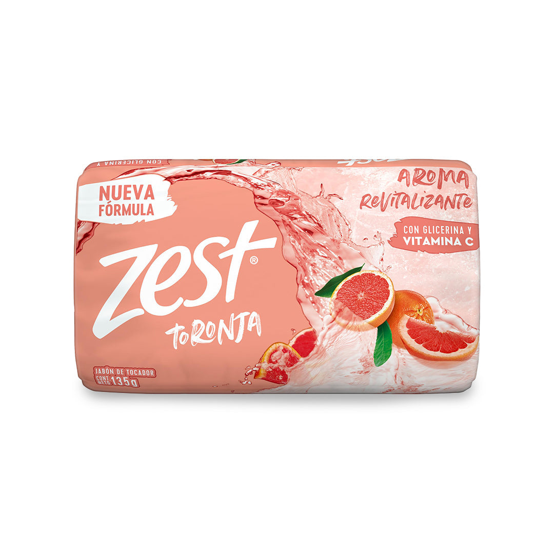 Jabon De Baño Zest Toronja 135 Gr