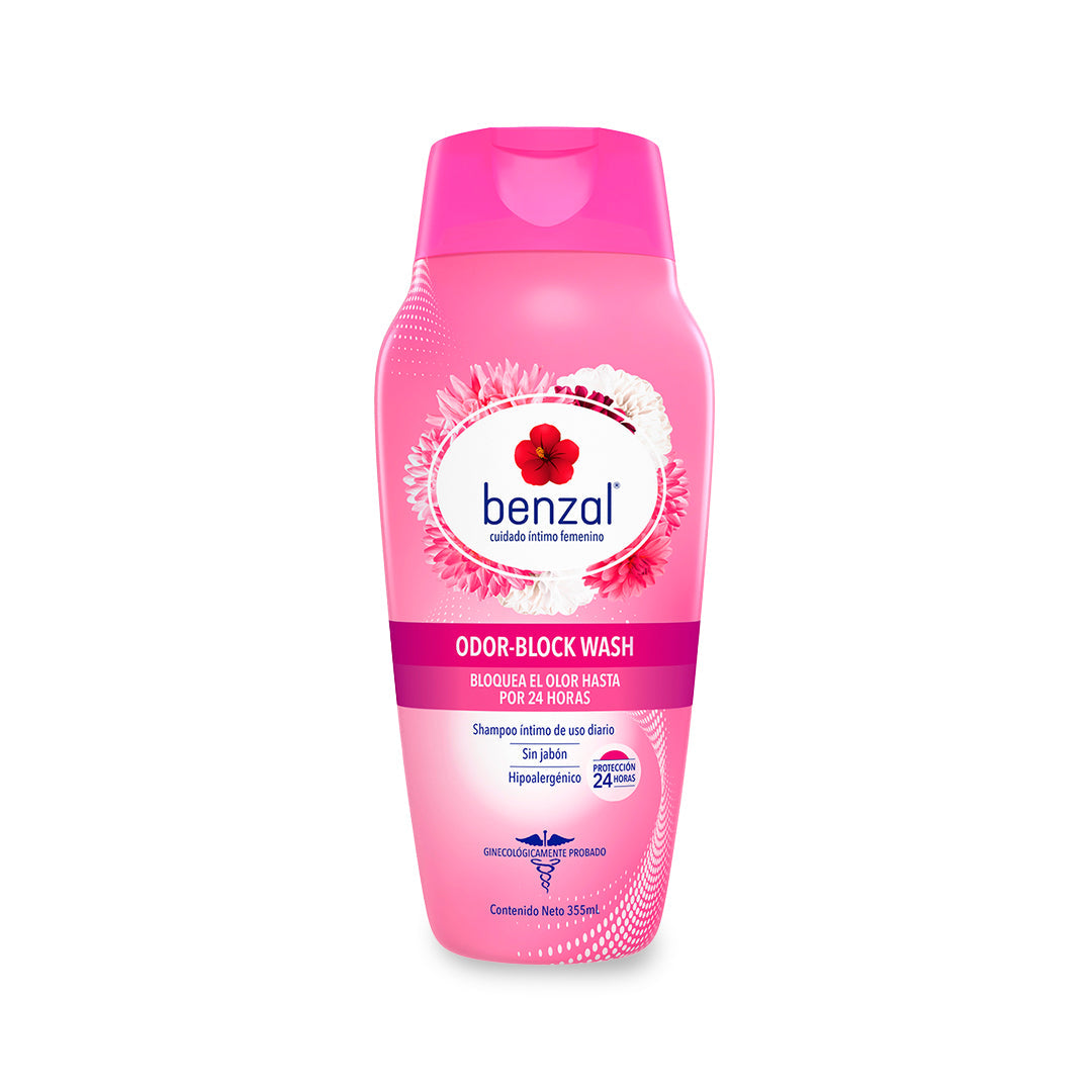 Jabon Intimo Benzall Odor-Block Wash 355 Ml