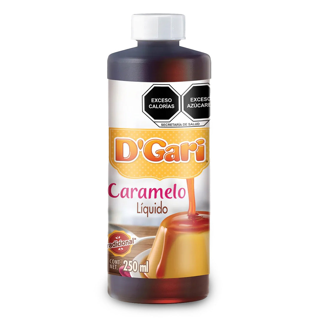 Jarabe Gari Caramelo Liquido 250Ml Pz