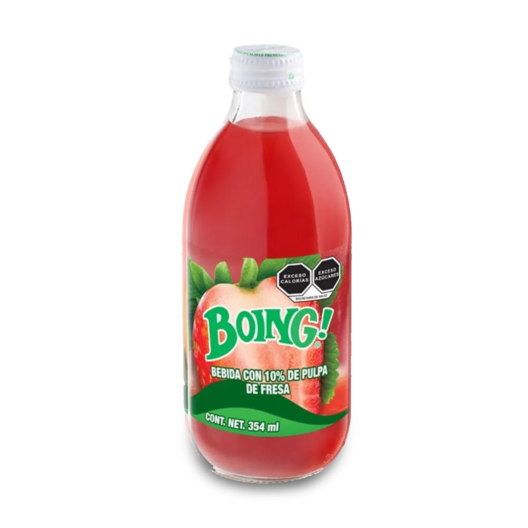 Jugo Botella Boing Fresa 354 Ml