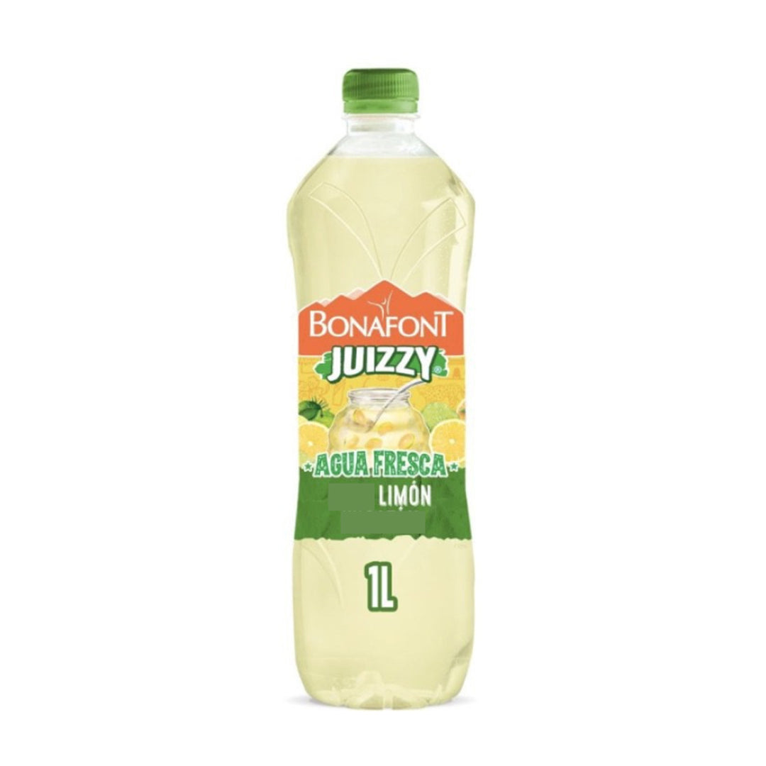 Jugo Botella Bonafont Juizzy Limon 1 Lt