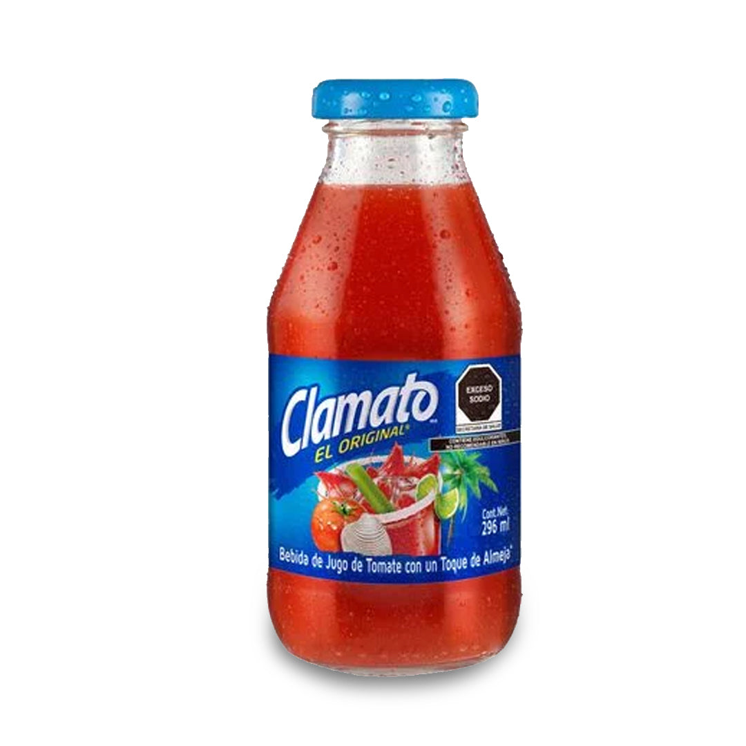 Jugo Botella Clamato Tomate Almeja 296 Ml