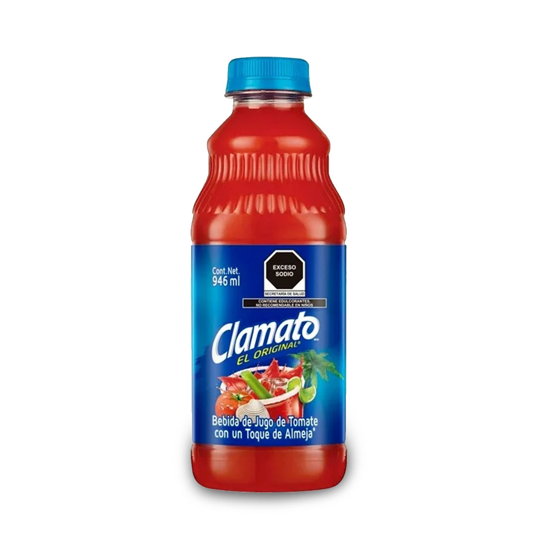 Jugo Botella Clamato Tomate Almeja 946 Ml