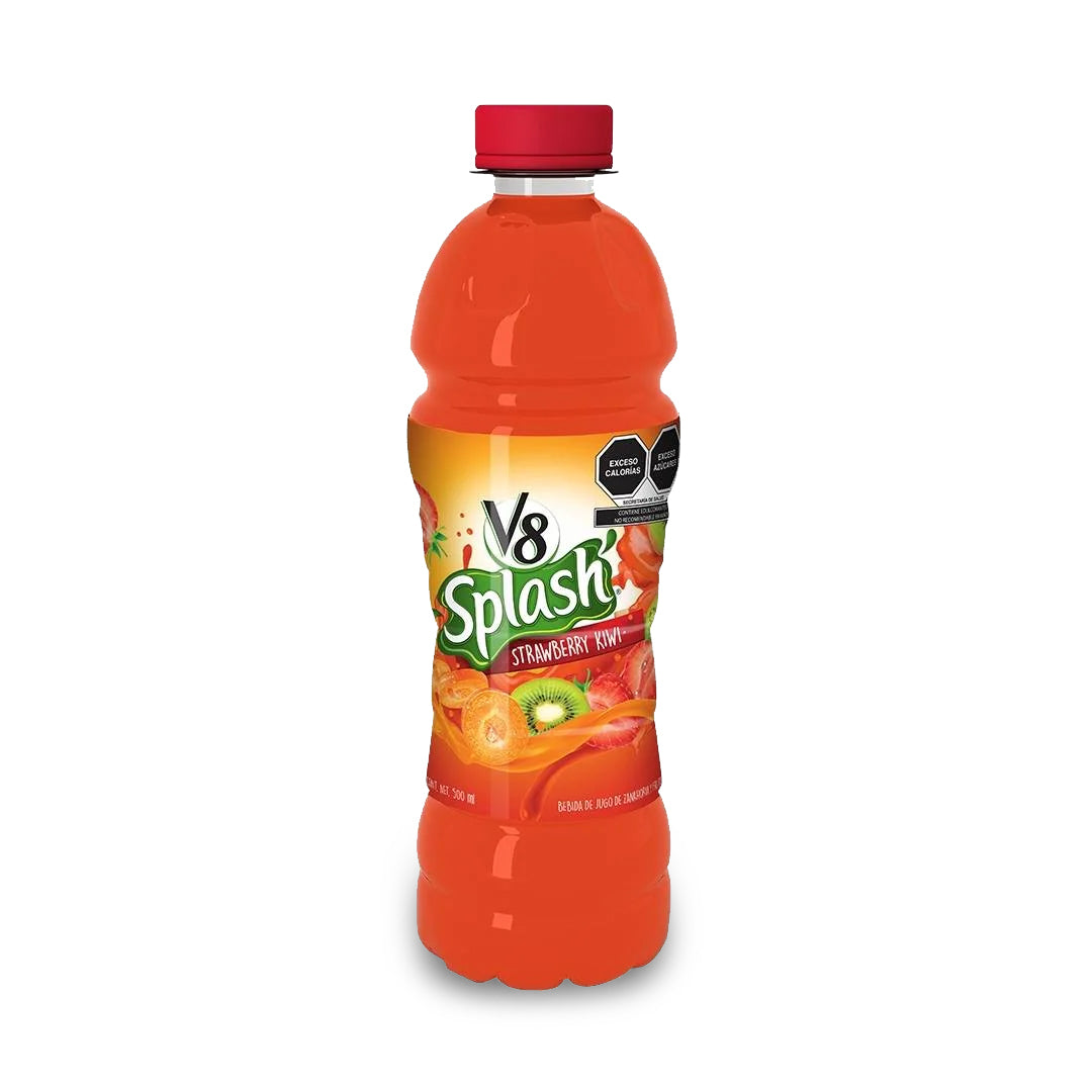 Jugo Botella V8 Splash Strawberry Kiwi 500 Ml