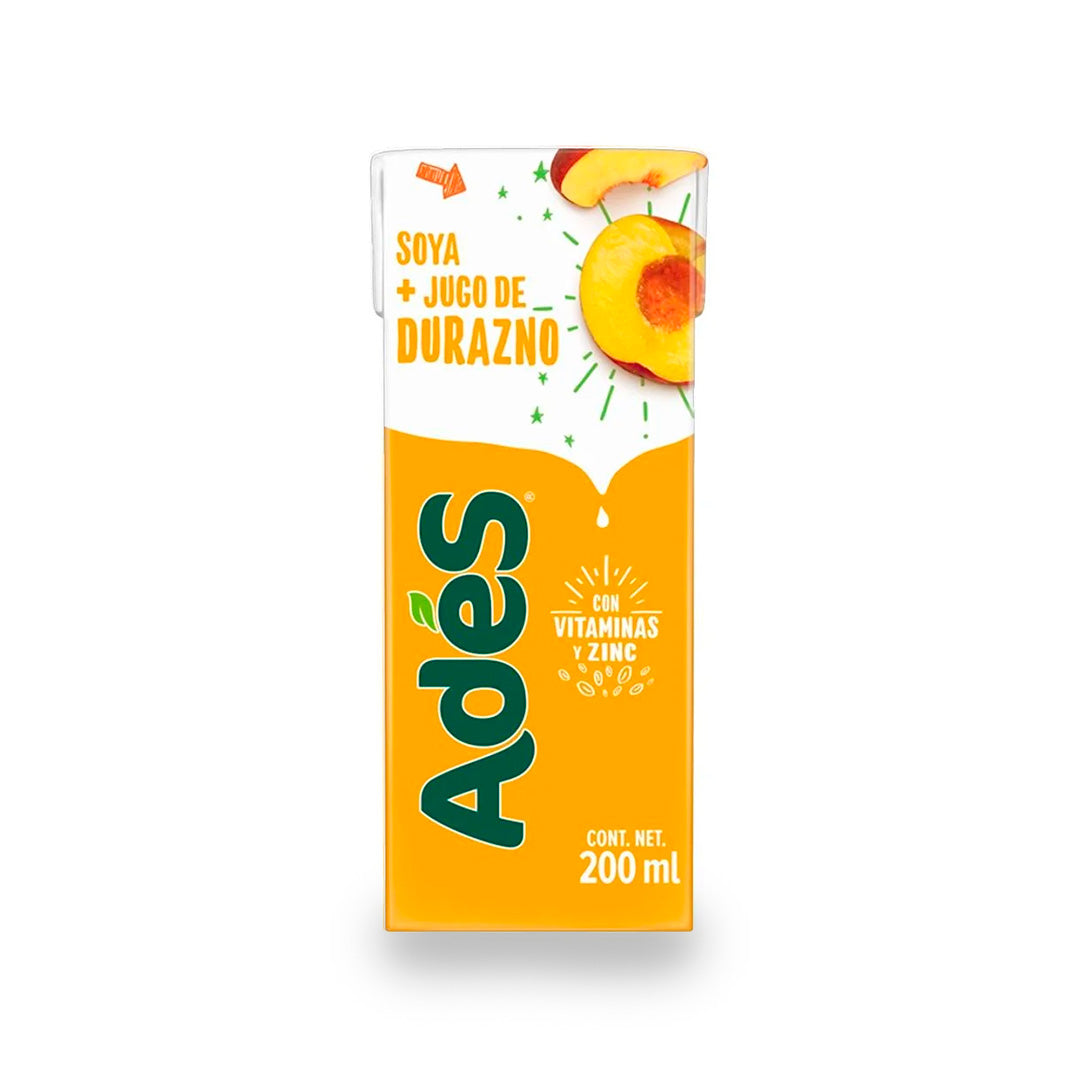 Jugo Tetra Ades Durazno 200 Ml