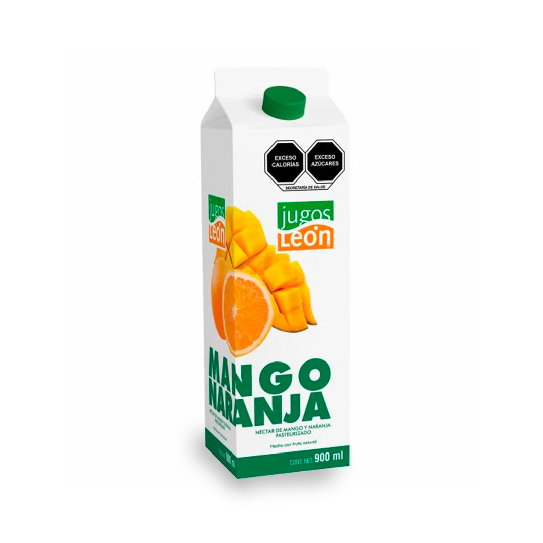 jugo Tetra Leon Mango/Naranja 900 Ml
