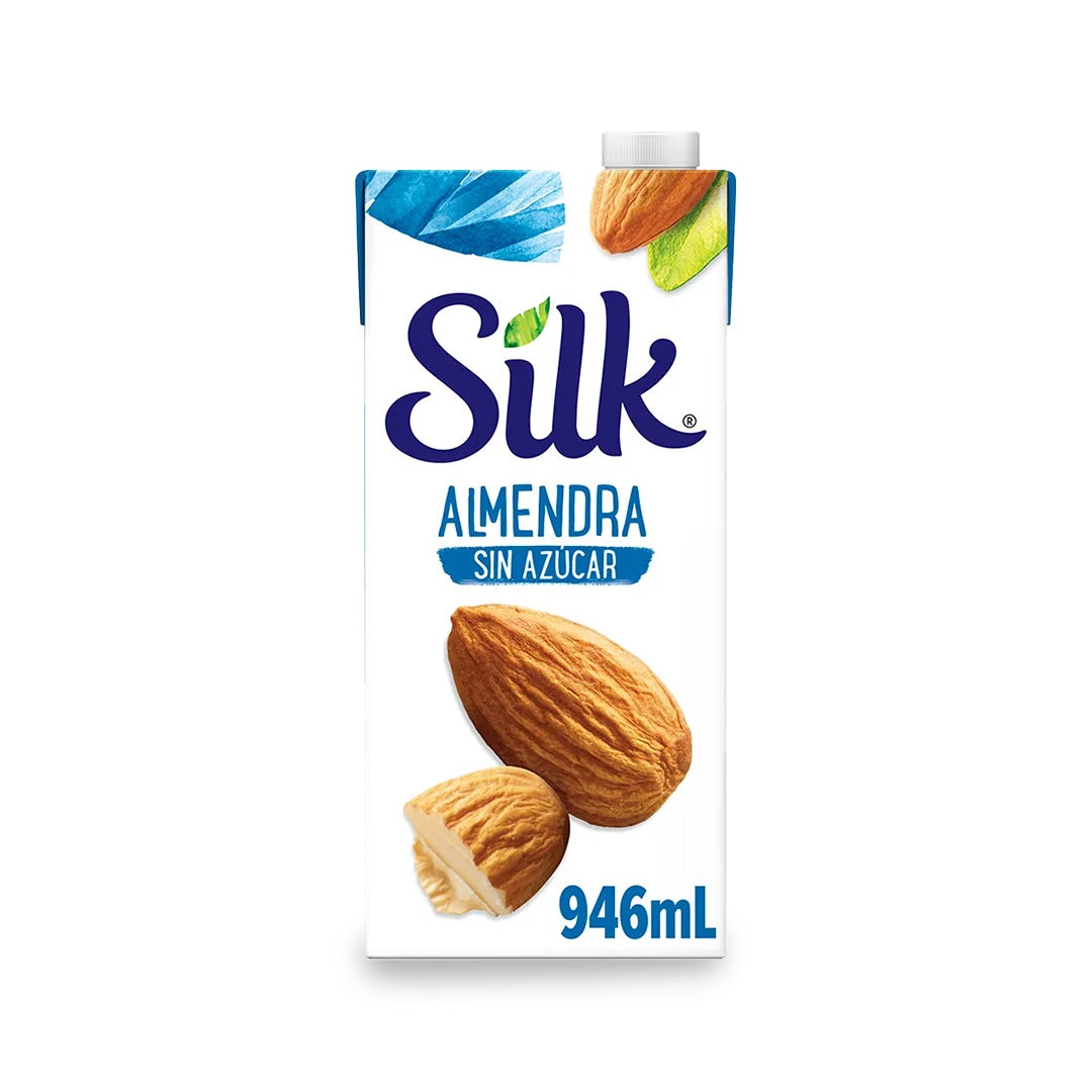 Leche Especializadas Silk Almendra De California S/Azucar 946 Ml