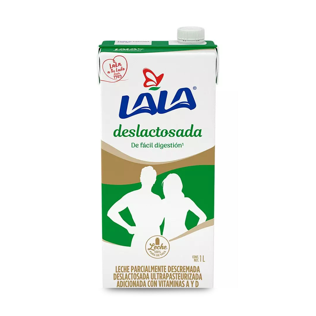 Leche Tetra Lala Deslactosada 1 Lt