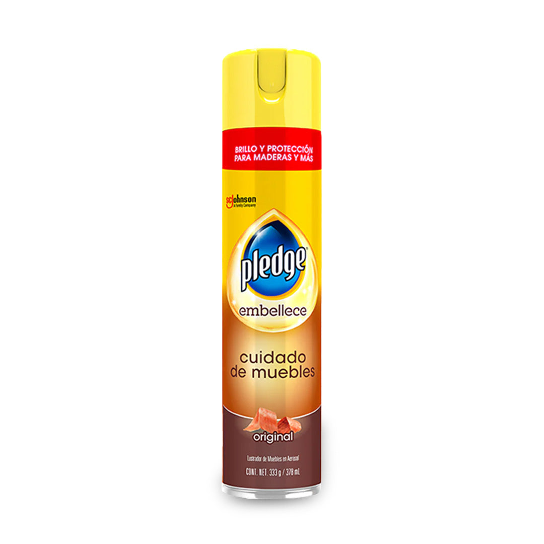Limpiador De Muebles Pledge  Cuidado De Muebles 430 Ml