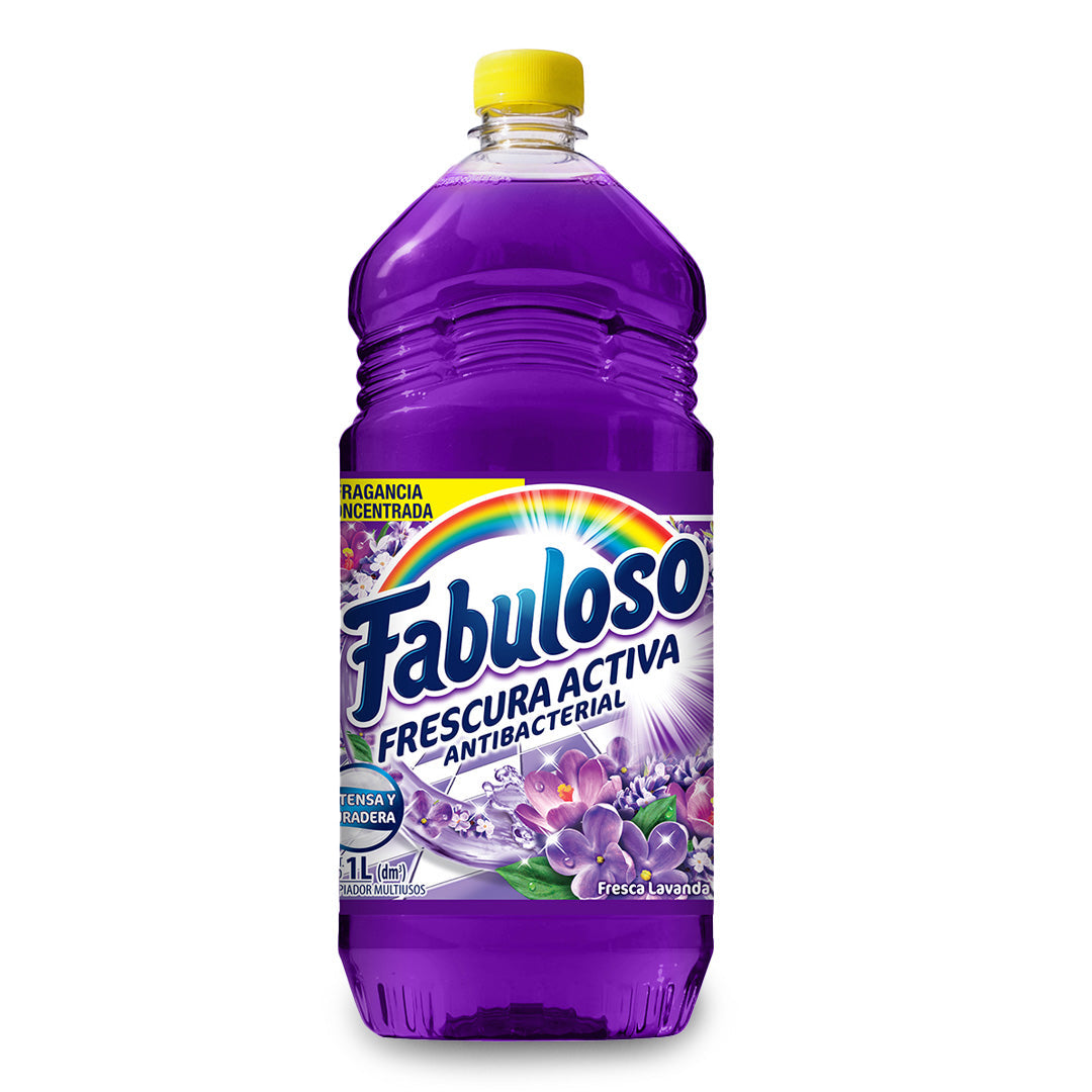 Limpiador De Piso Fabuloso Lavanda 1 Lt.