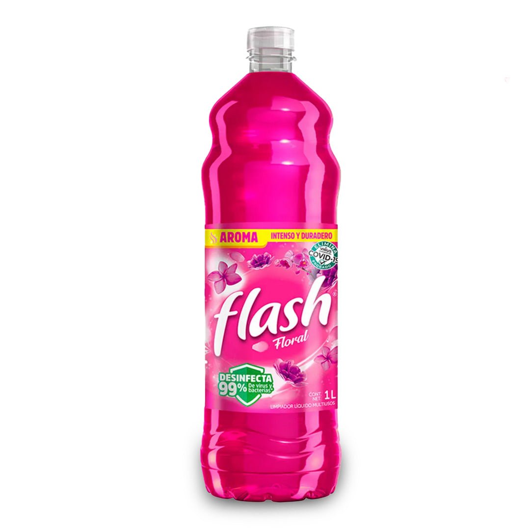 Limpiador De Piso Flash Floral 1Lt