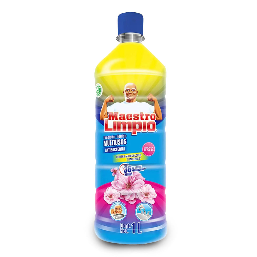 Limpiador De Baño Maestro Limpio Floral 1 Lt