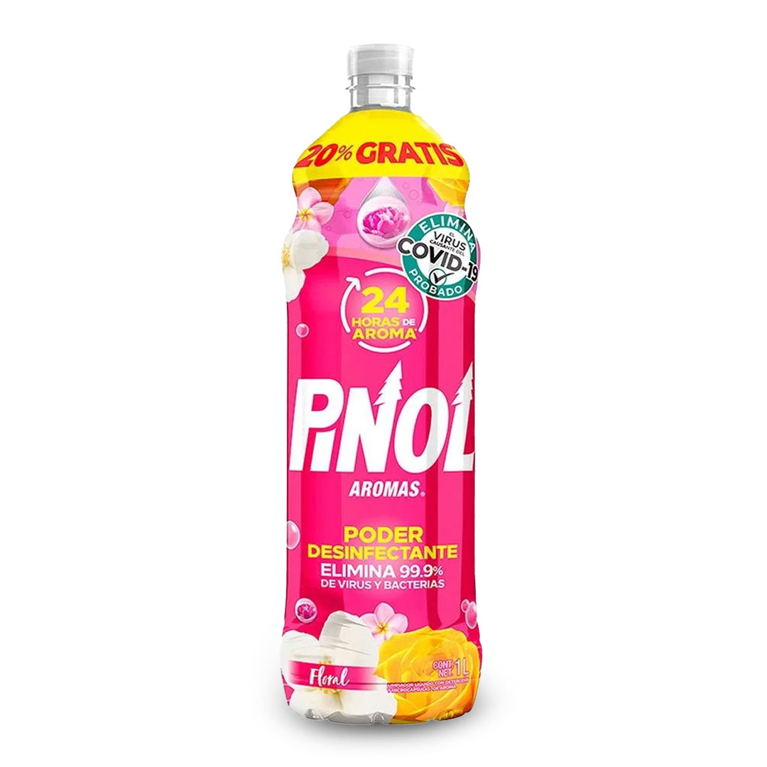 Limpiador De Piso Pinol Aroma Floral 1 Lt
