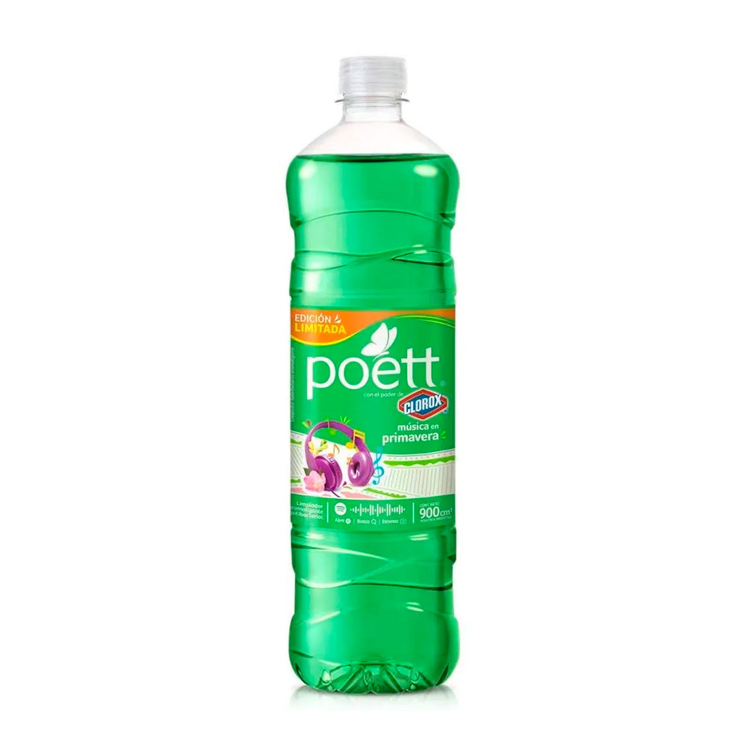 Limpiador De Piso Poett Musica En Primavera 900Ml