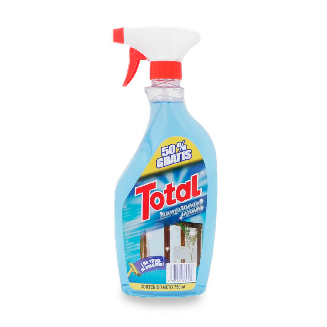 Limpiador De Vidrios Total Limpia Vidrios 750 Ml