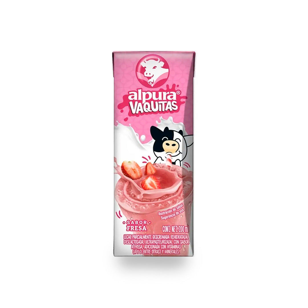 Malteada Alpura Fresa 200 Ml