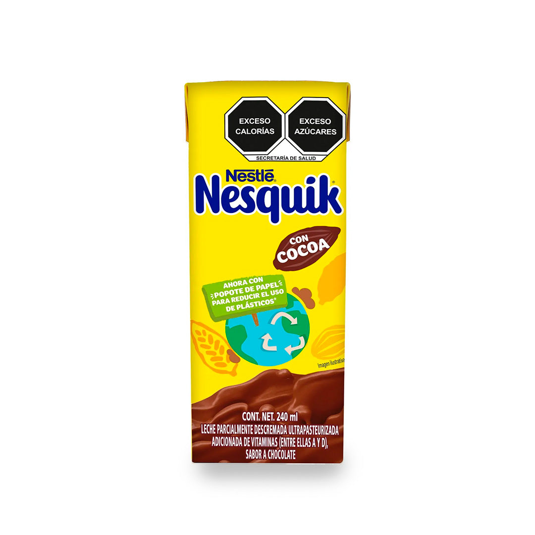 Malteada Nesquik Chocolate 240 Ml