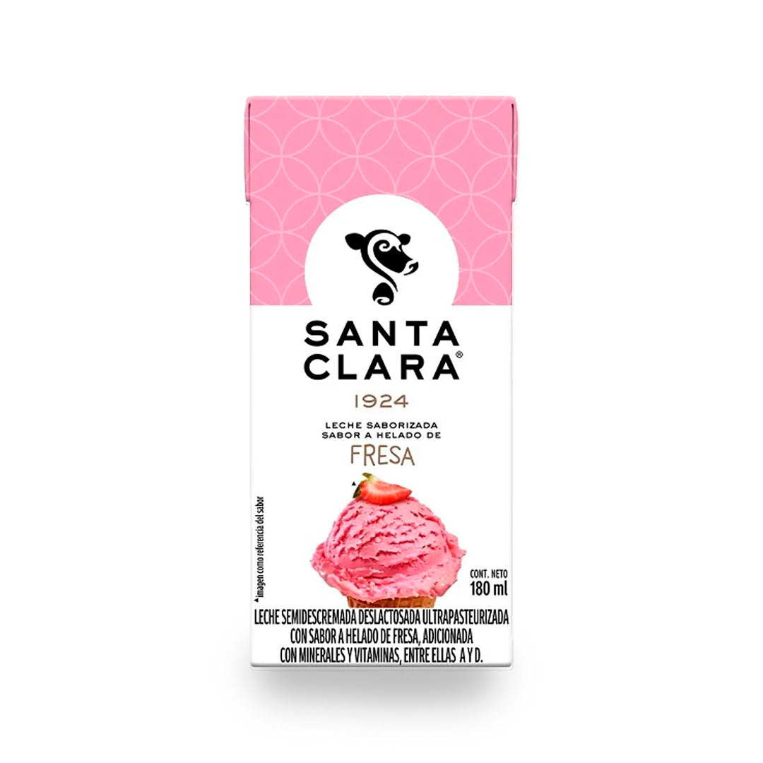 Malteada Santa Clara Fresa 180 Ml