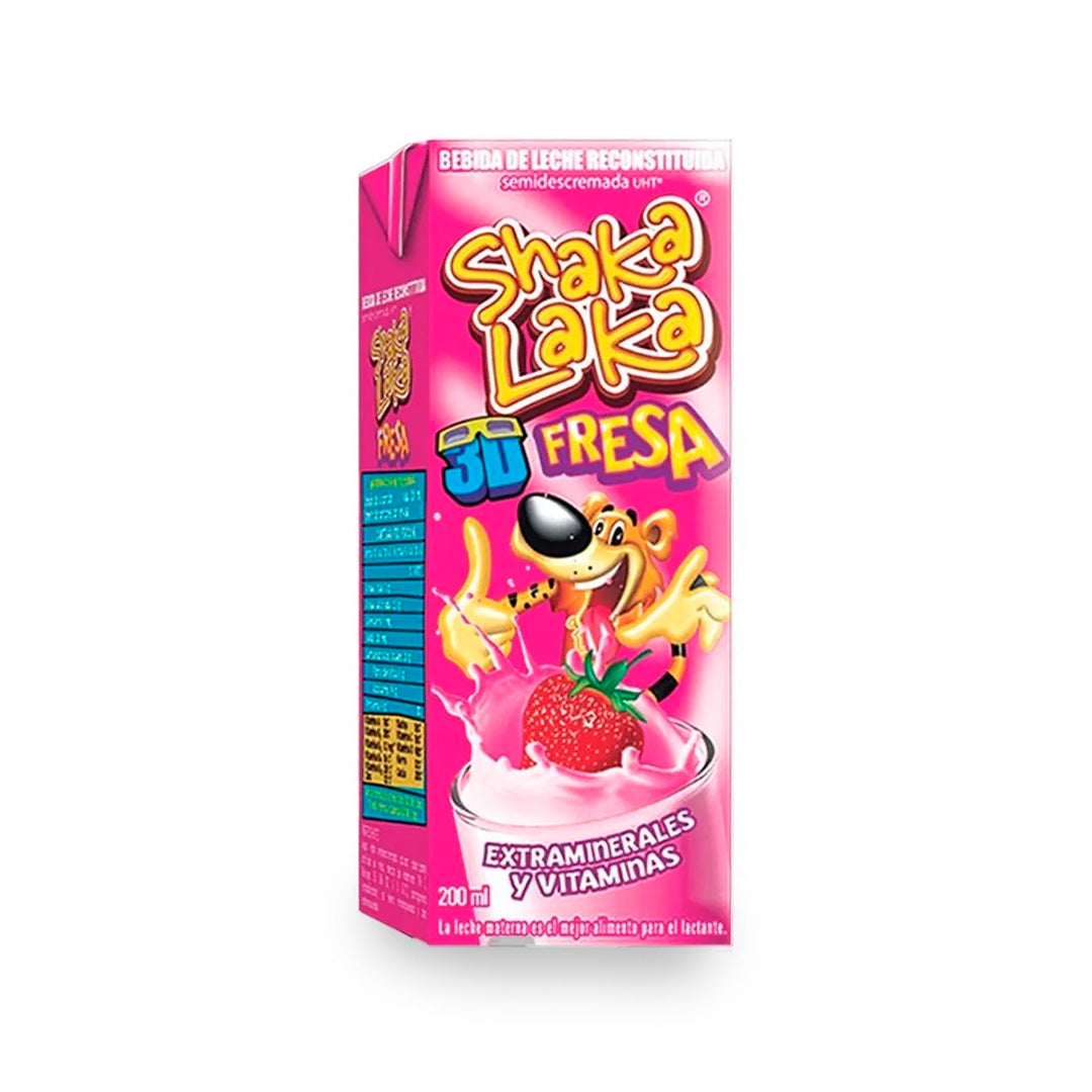 Malteada Shaka Laka Fresa 200 Ml