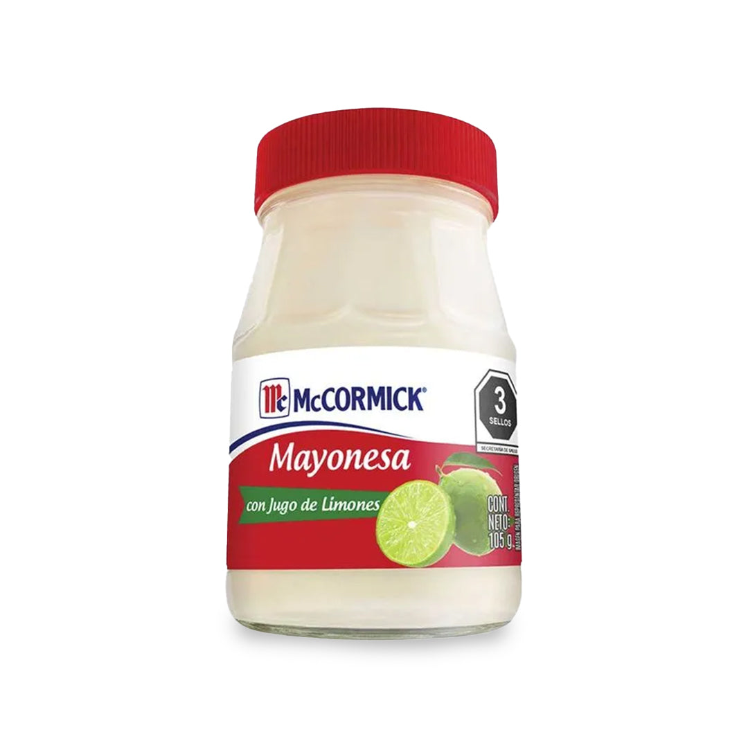 Mayonesa Mccormick Limones 105 Gr Plastico