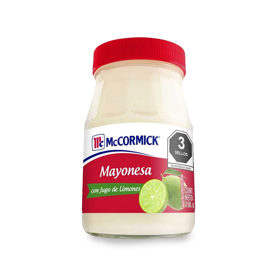 Mayonesa Mccormick Limones 190 Gr.