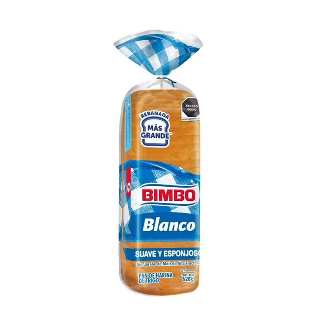 Pan Bimbo Blanco Grande 620 Gr